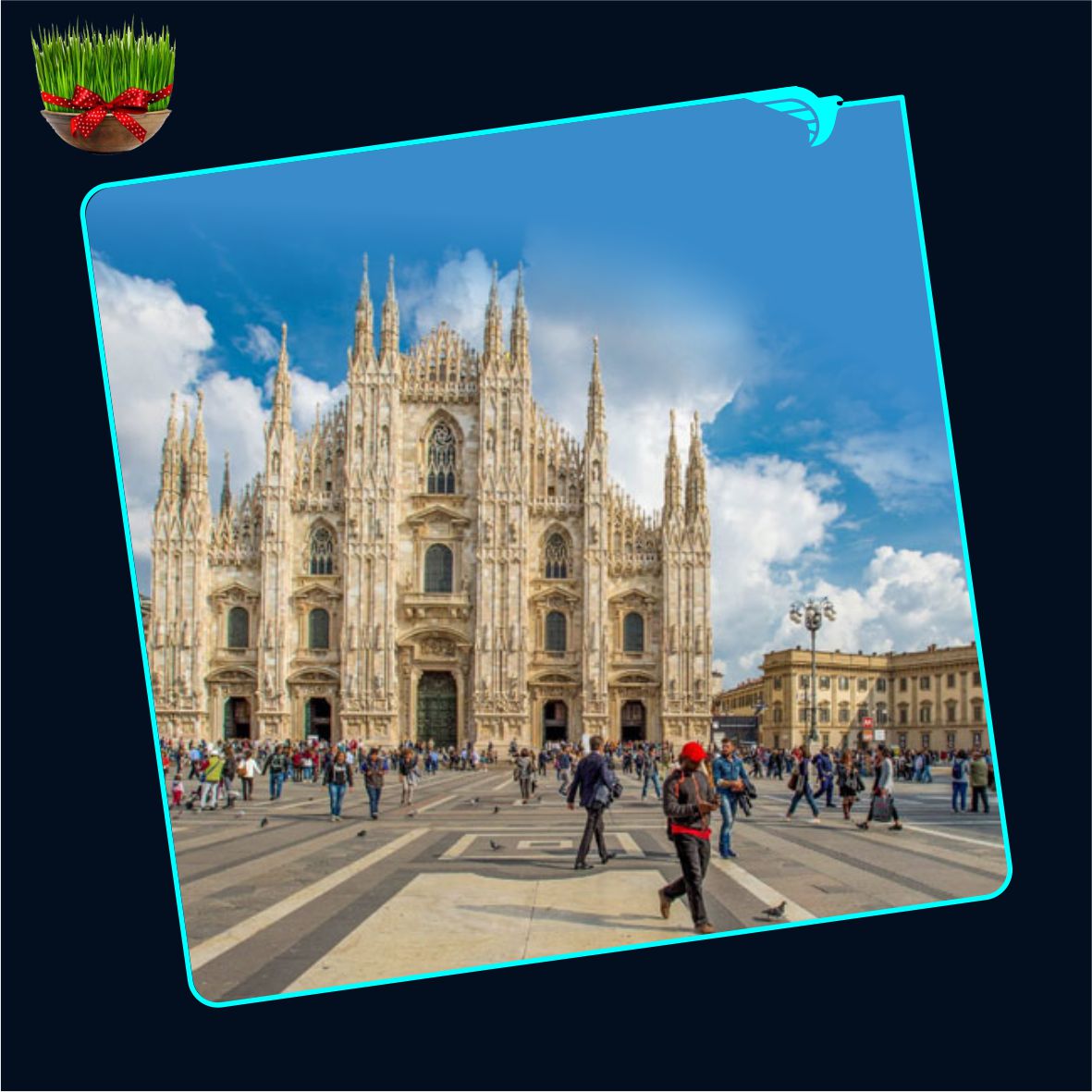 تور پاریس + میلان + زوریخ 29 اسفند