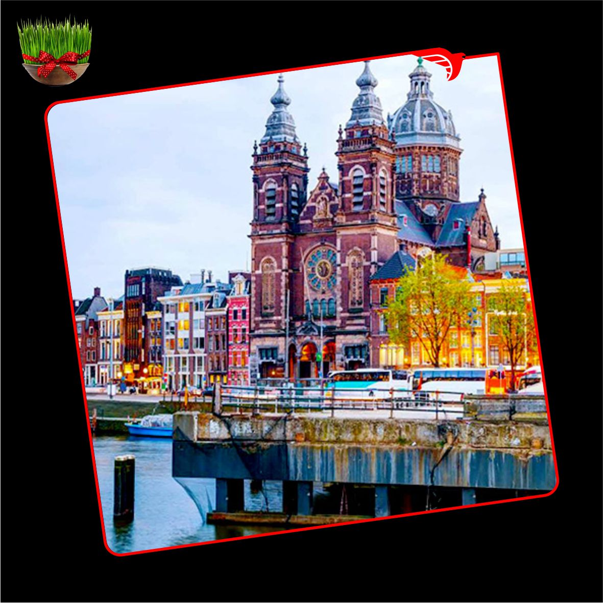 تور بارسلون + آمستردام نوروز 99